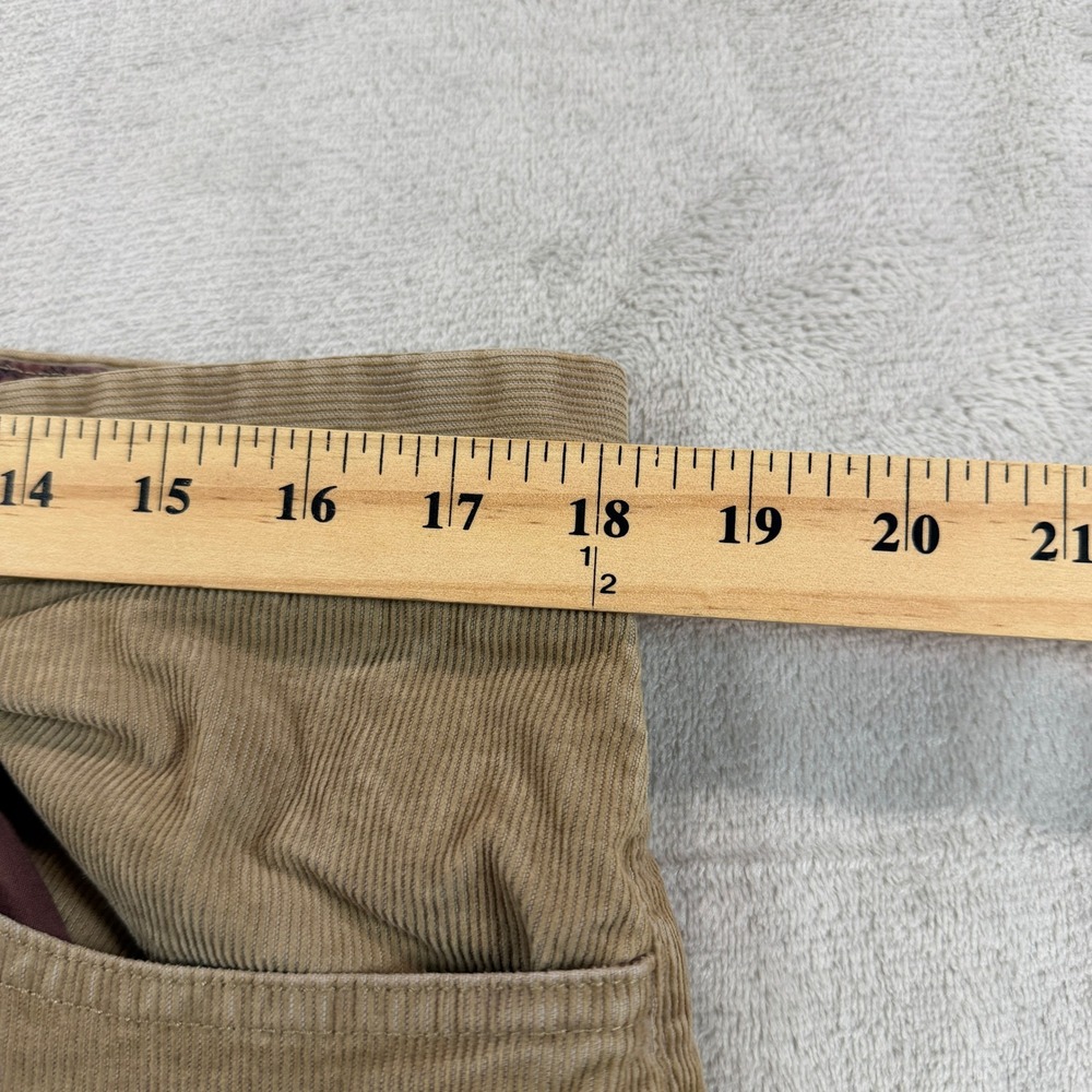 Brooks Brothers Red Fleece Mens 36x30 Tan Corduroy Pants Straight Leg Stretch - Picture 9 of 12